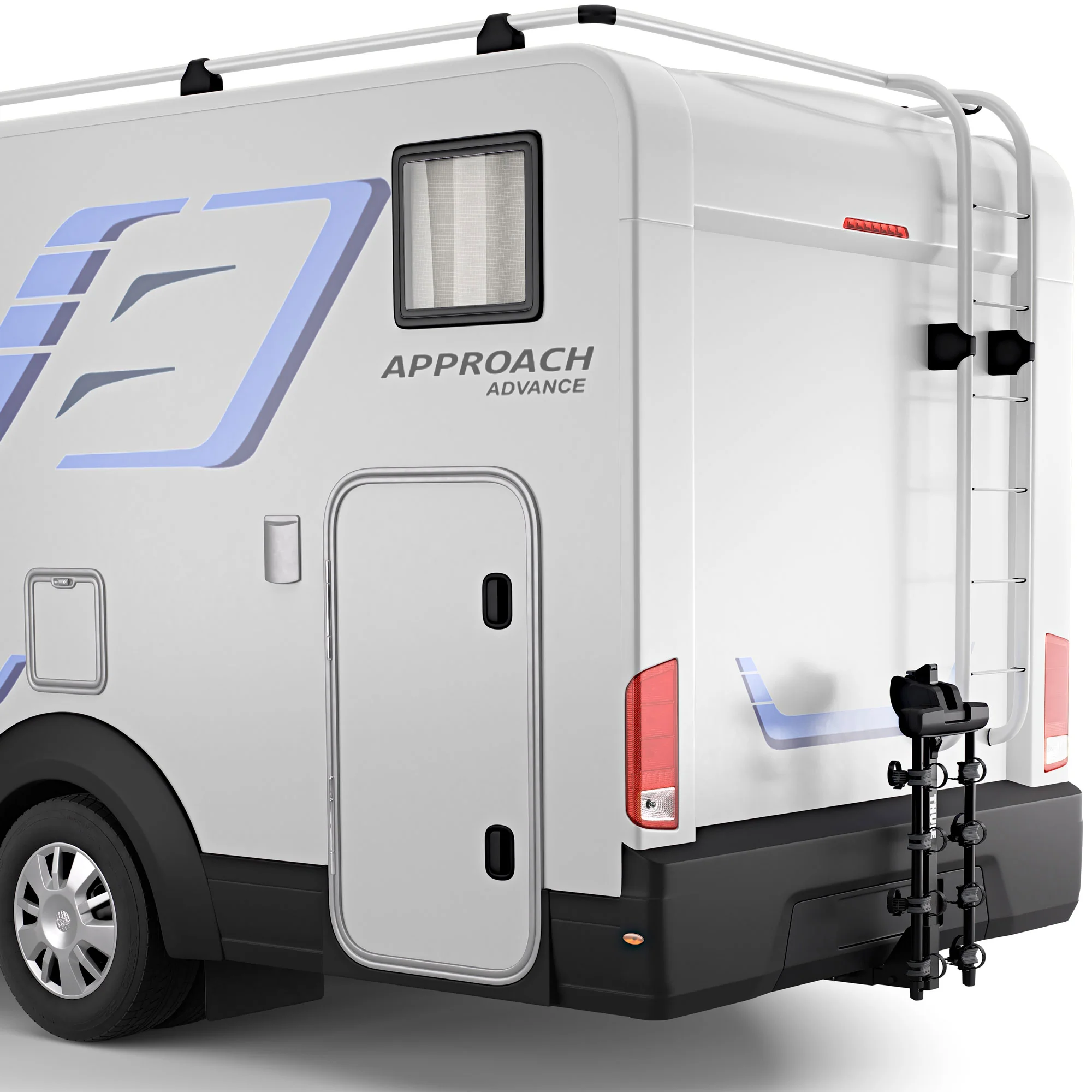 Thule Range RV/Travel Trailer 4 Bike Hitch Rack - Image 3