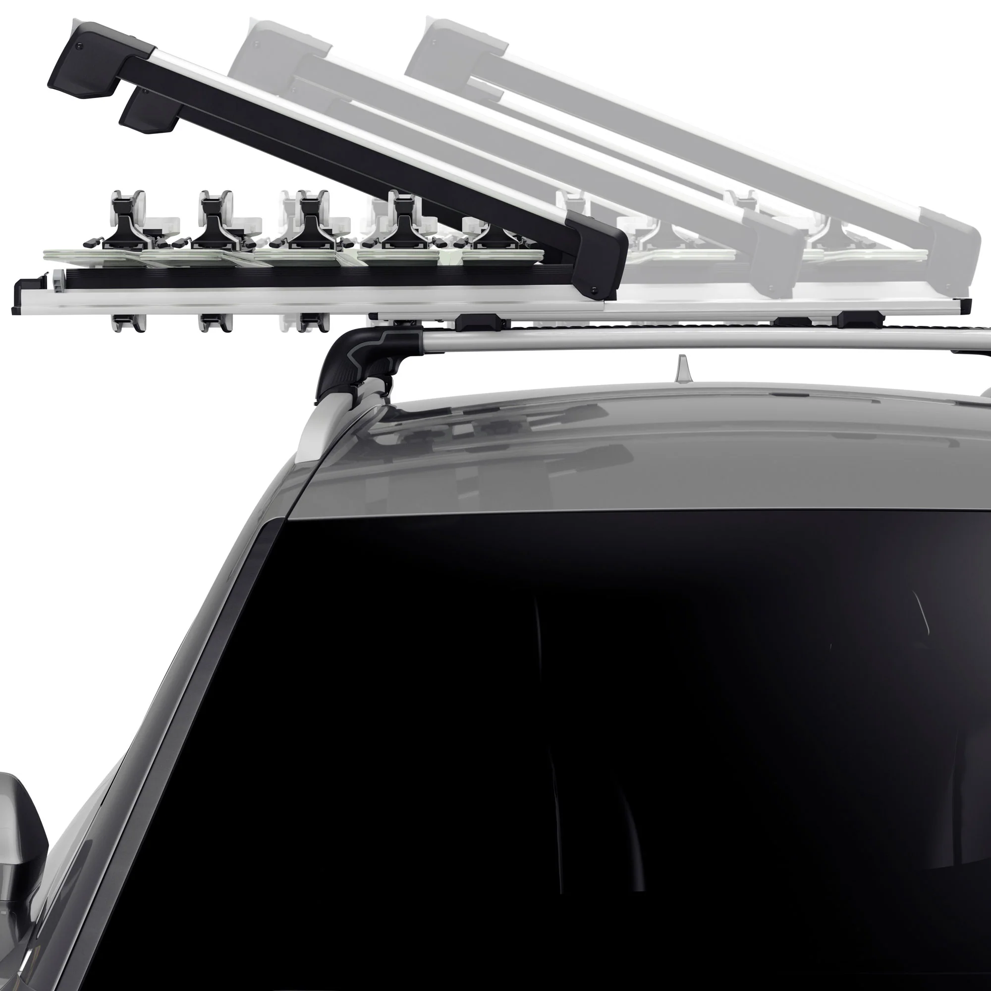 Thule SnowPack Extender Ski/Snowboard Roof Rack - Image 5