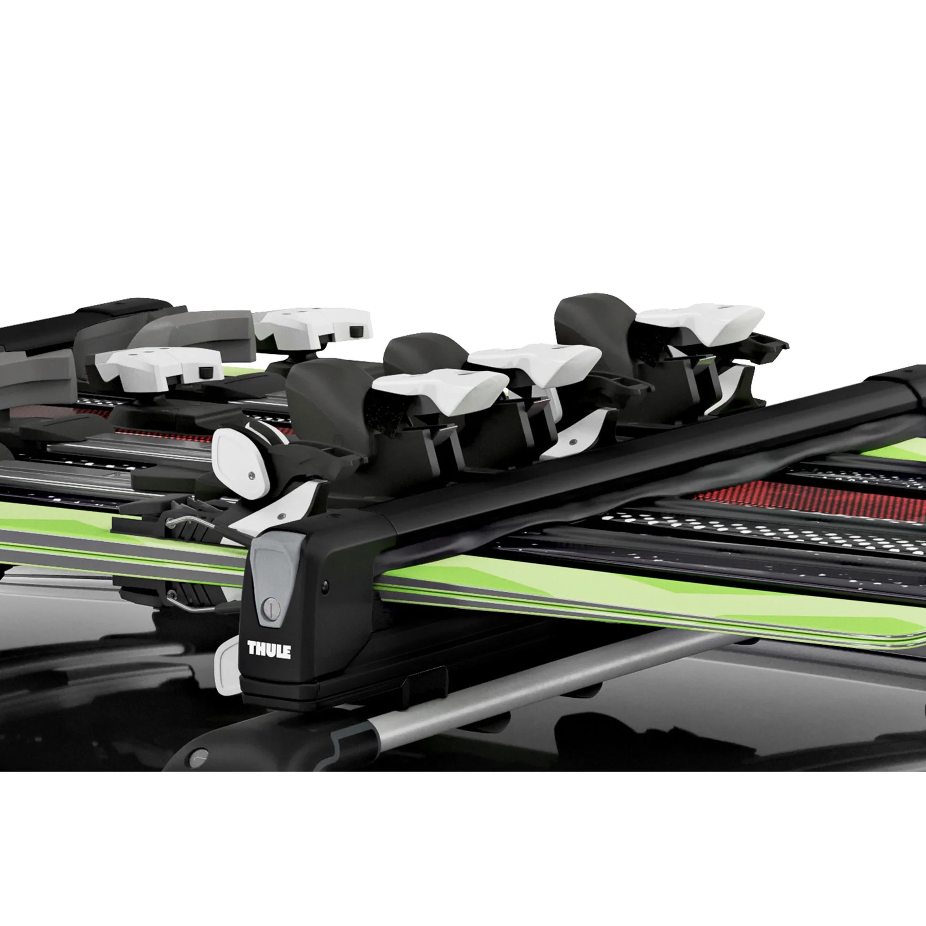 Thule SnowPack Extender Ski/Snowboard Roof Rack - Image 6