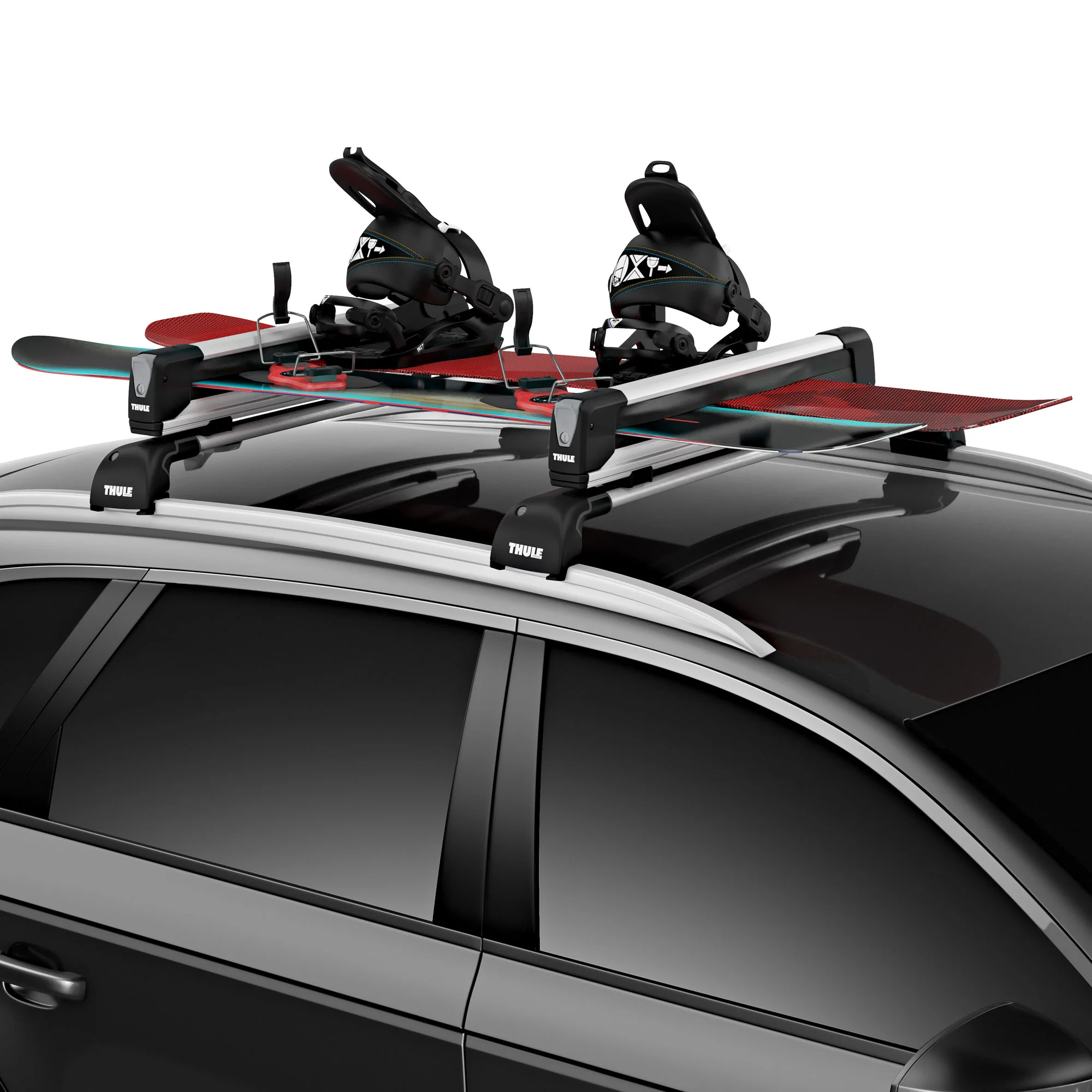 Thule SnowPack Extender Ski/Snowboard Roof Rack - Image 7
