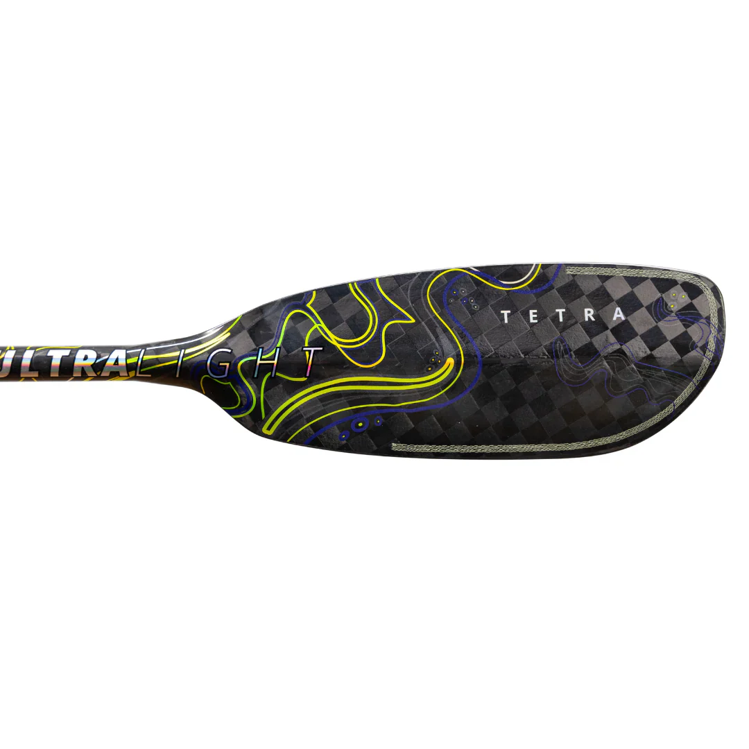 Aqua Bound Ultralight Tetra 2-Piece Posi-Lok Straight Shaft Kayak Paddle - Image 2