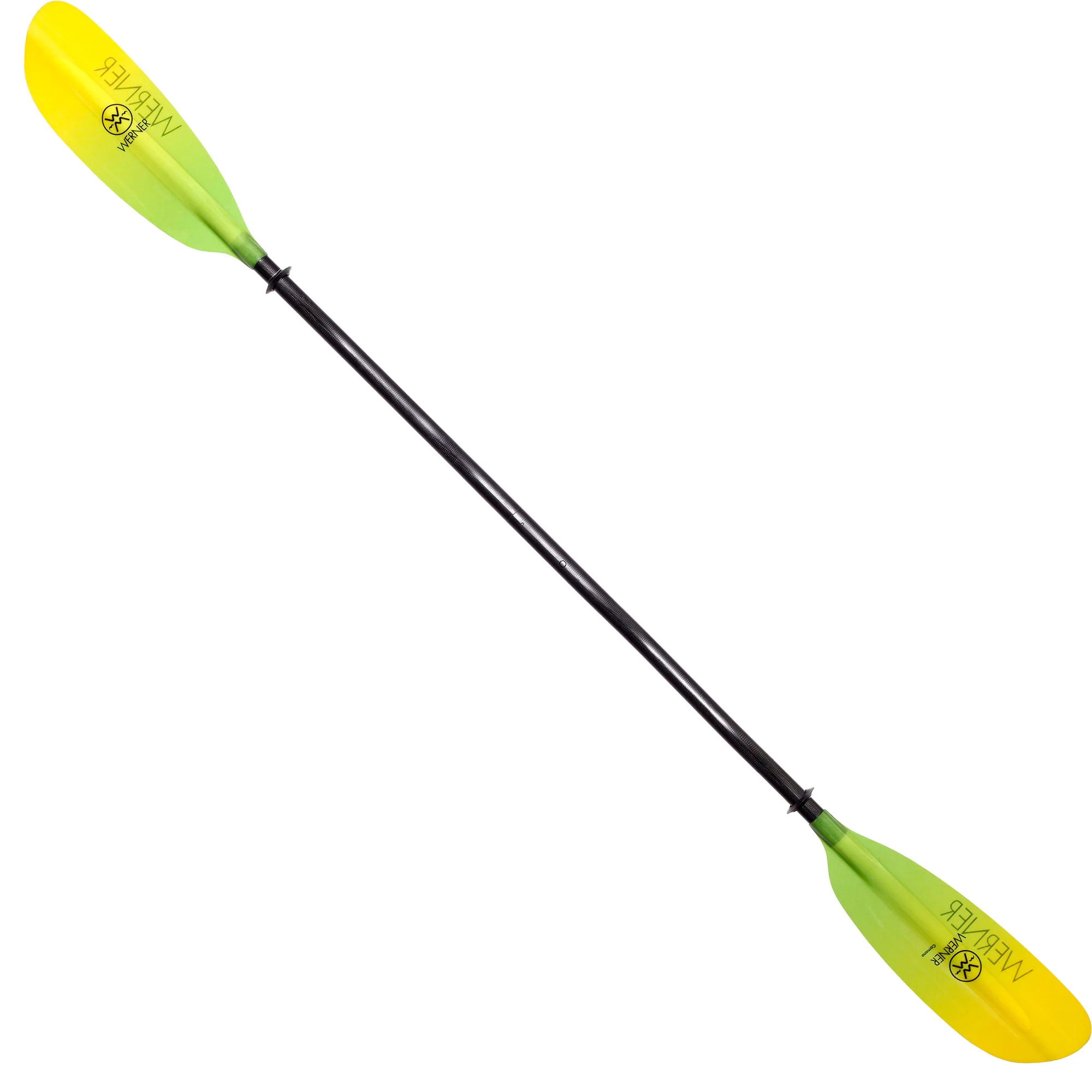 Werner Camano Fiberglass Bent Shaft Kayak Paddle - Image 3