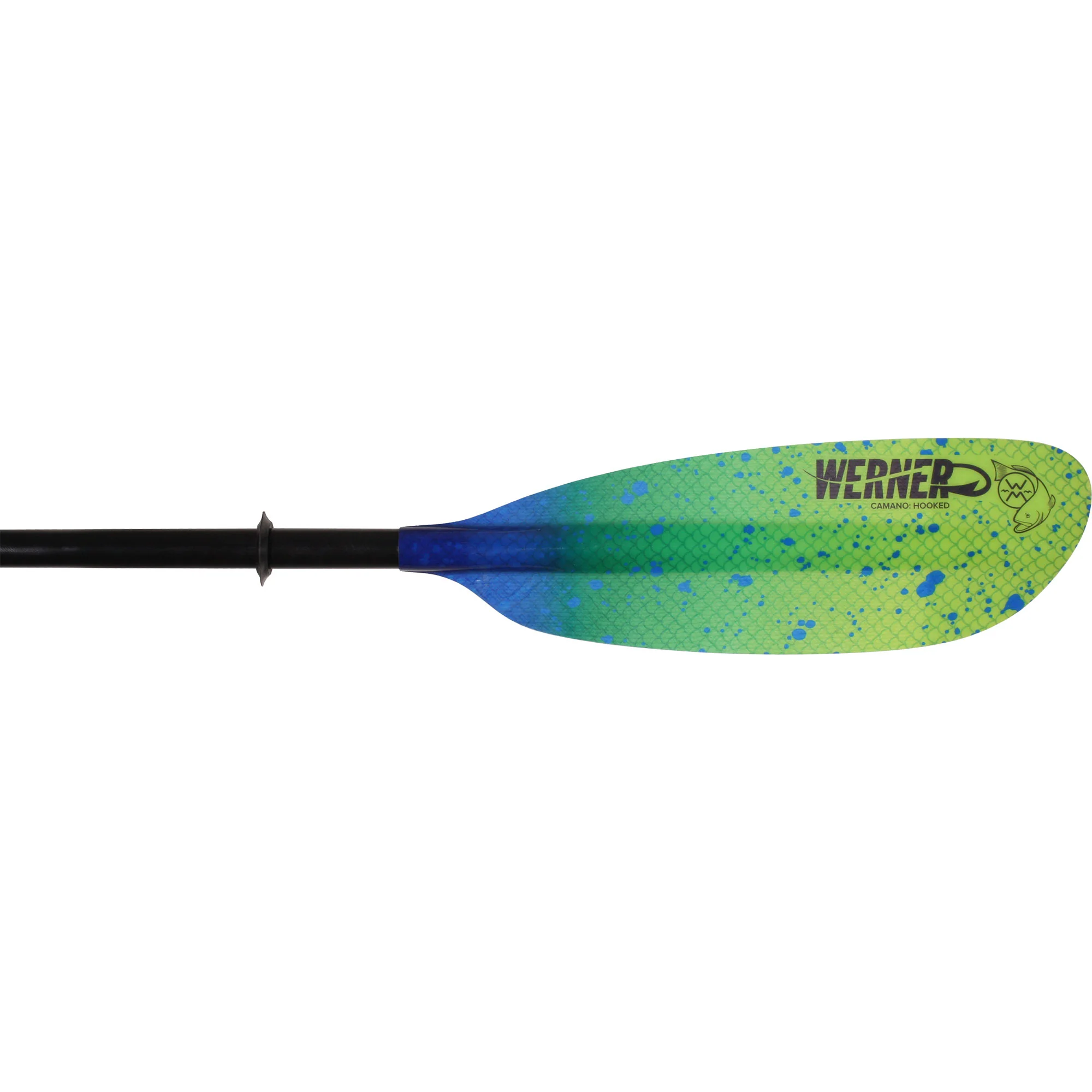 Reboxed Werner Camano Hooked Adjustable Fiberglass Kayak Fishing Paddle - Image 2