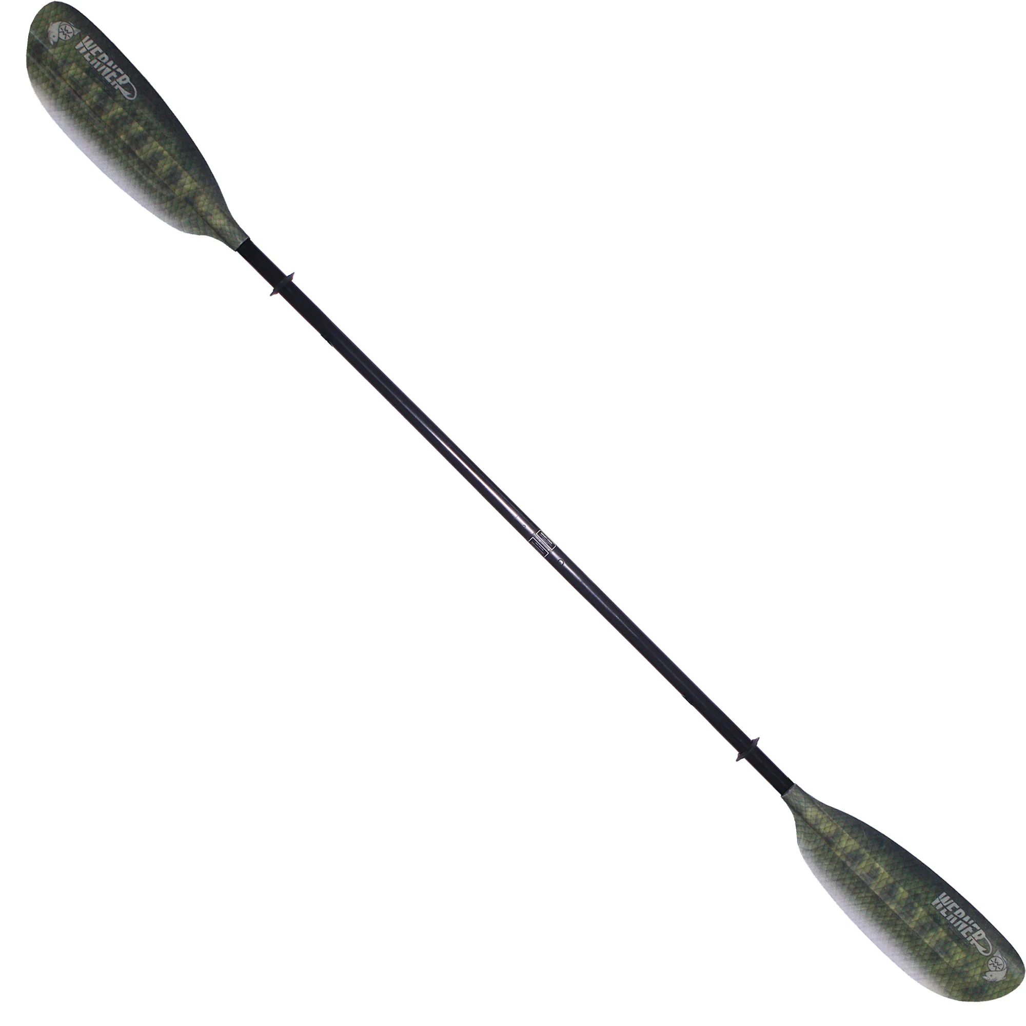 Reboxed Werner Camano Hooked Adjustable Fiberglass Kayak Fishing Paddle - Image 3