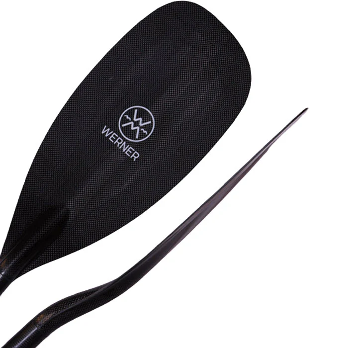 Werner Paddles Covert Carbon Bent Shaft Whitewater Kayak Paddle - Image 5