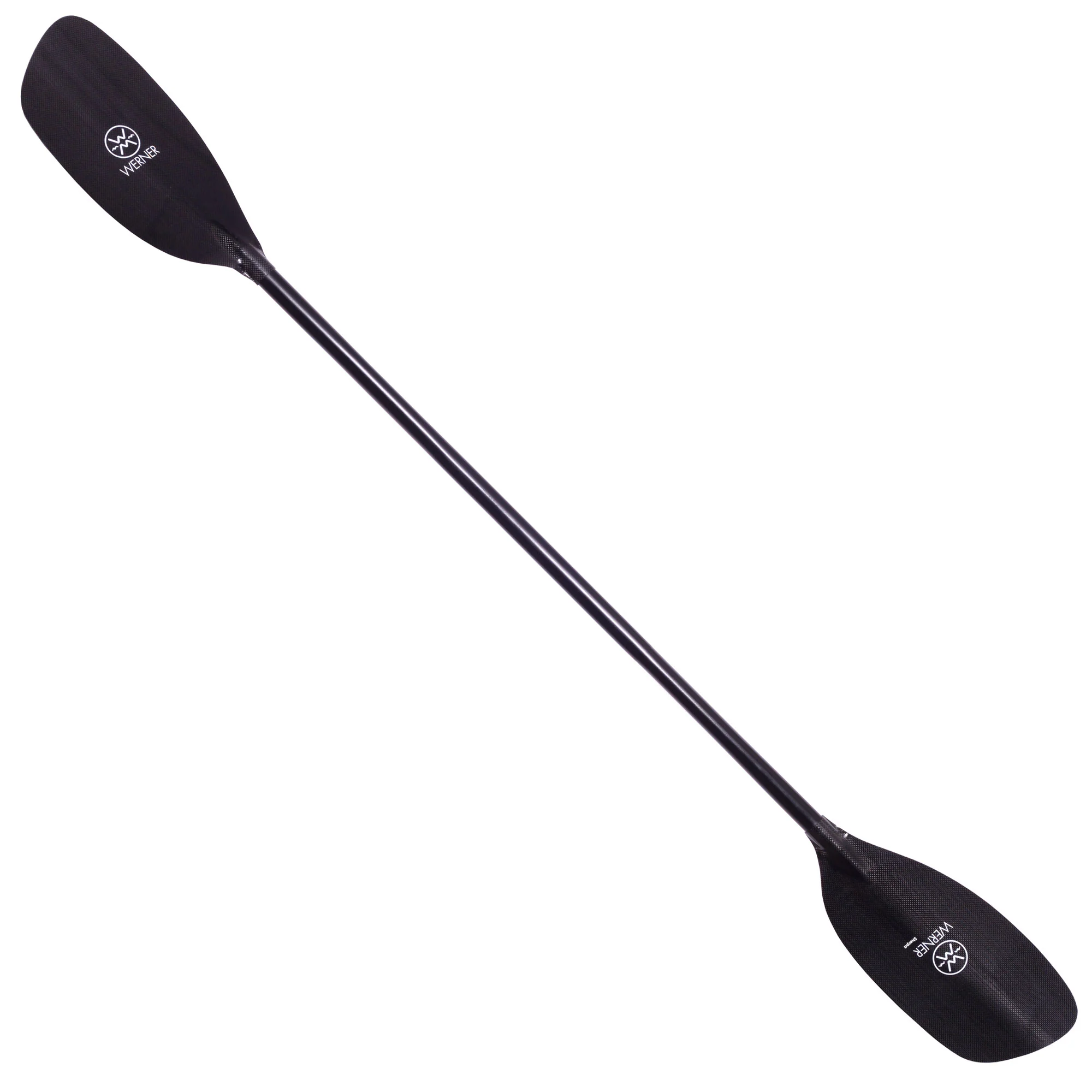 Werner Sherpa Carbon Straight Shaft Whitewater Kayak Paddle