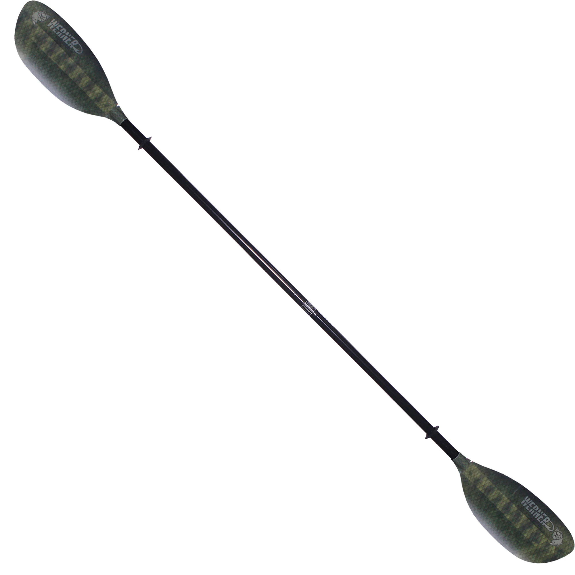 Werner Shuna Hooked Adjustable Fiberglass Kayak Fishing Paddle - Image 3