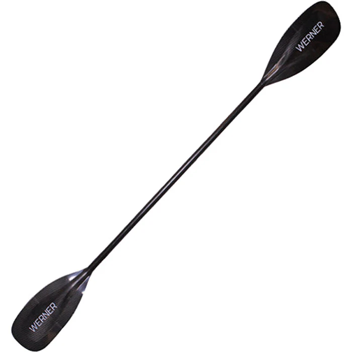 Werner Paddles Stealth Carbon Bent Shaft Whitewater Kayak Paddle - Image 2