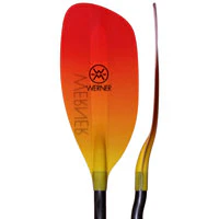 Werner Surge Fiberglass Bent Shaft Whitewater Kayak Paddle - Image 2