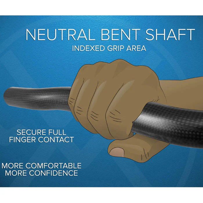 Werner Surge Fiberglass Bent Shaft Whitewater Kayak Paddle - Image 5
