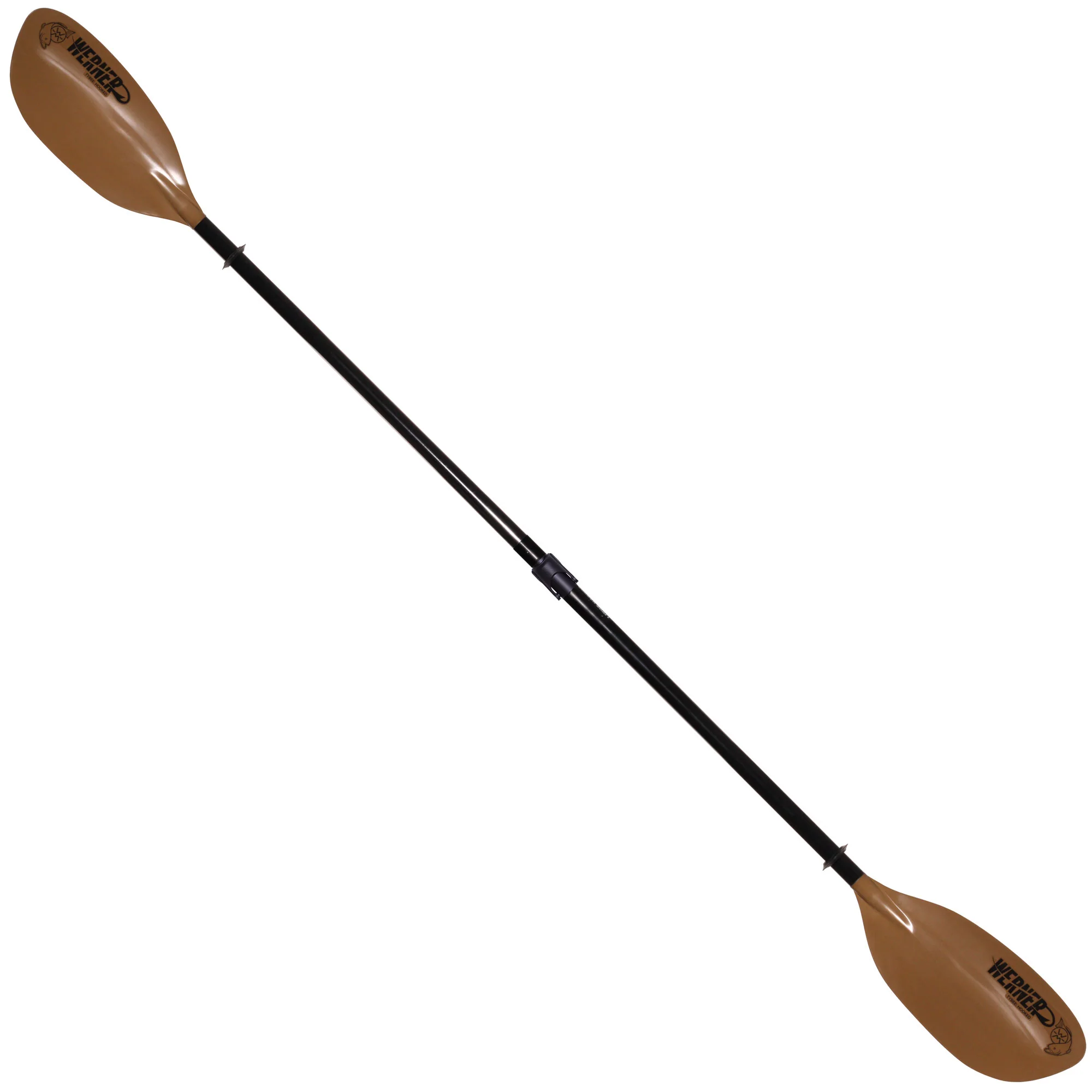Werner Tybee Hooked Adjustable Fiberglass-Reinforced Kayak Fishing Paddle