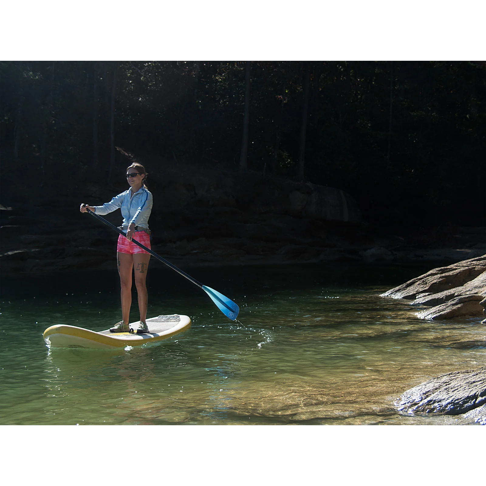 Werner Zen 95 Adjustable Fiberglass Stand-Up Paddle - Image 5