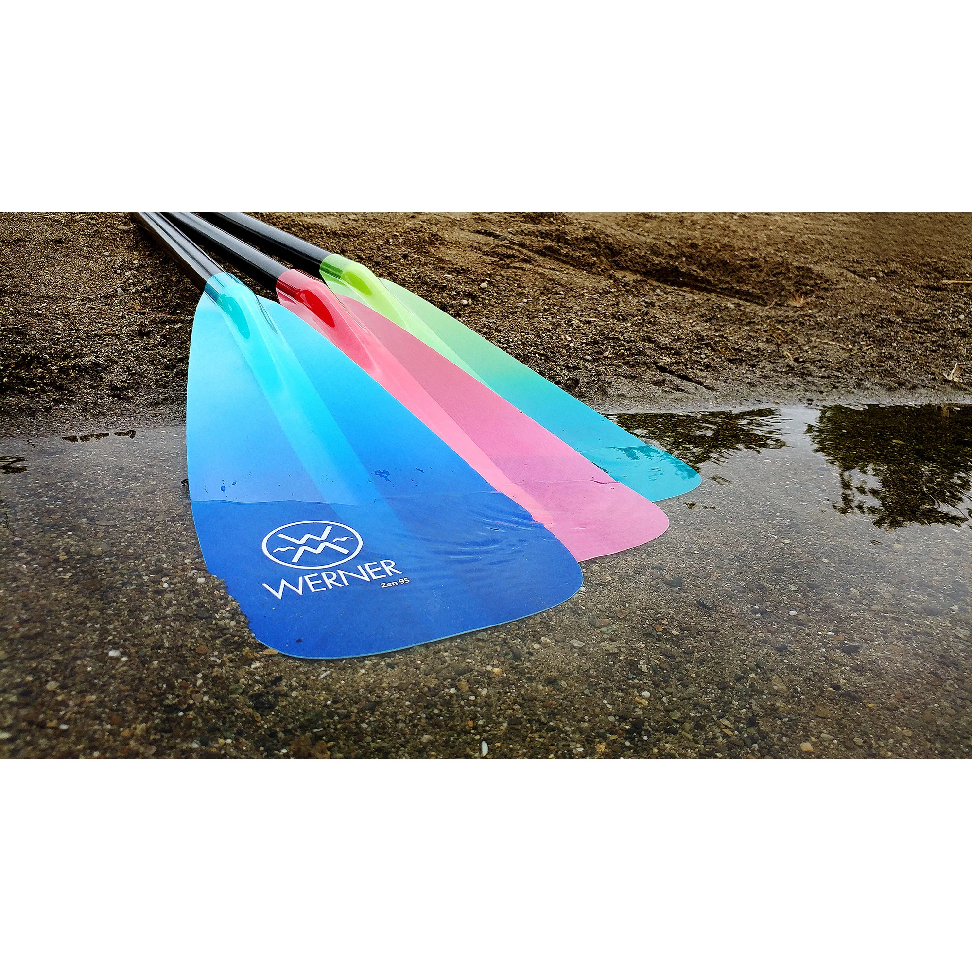 Werner Zen 95 3-Piece Adjustable Fiberglass Stand-Up Paddle - Image 7
