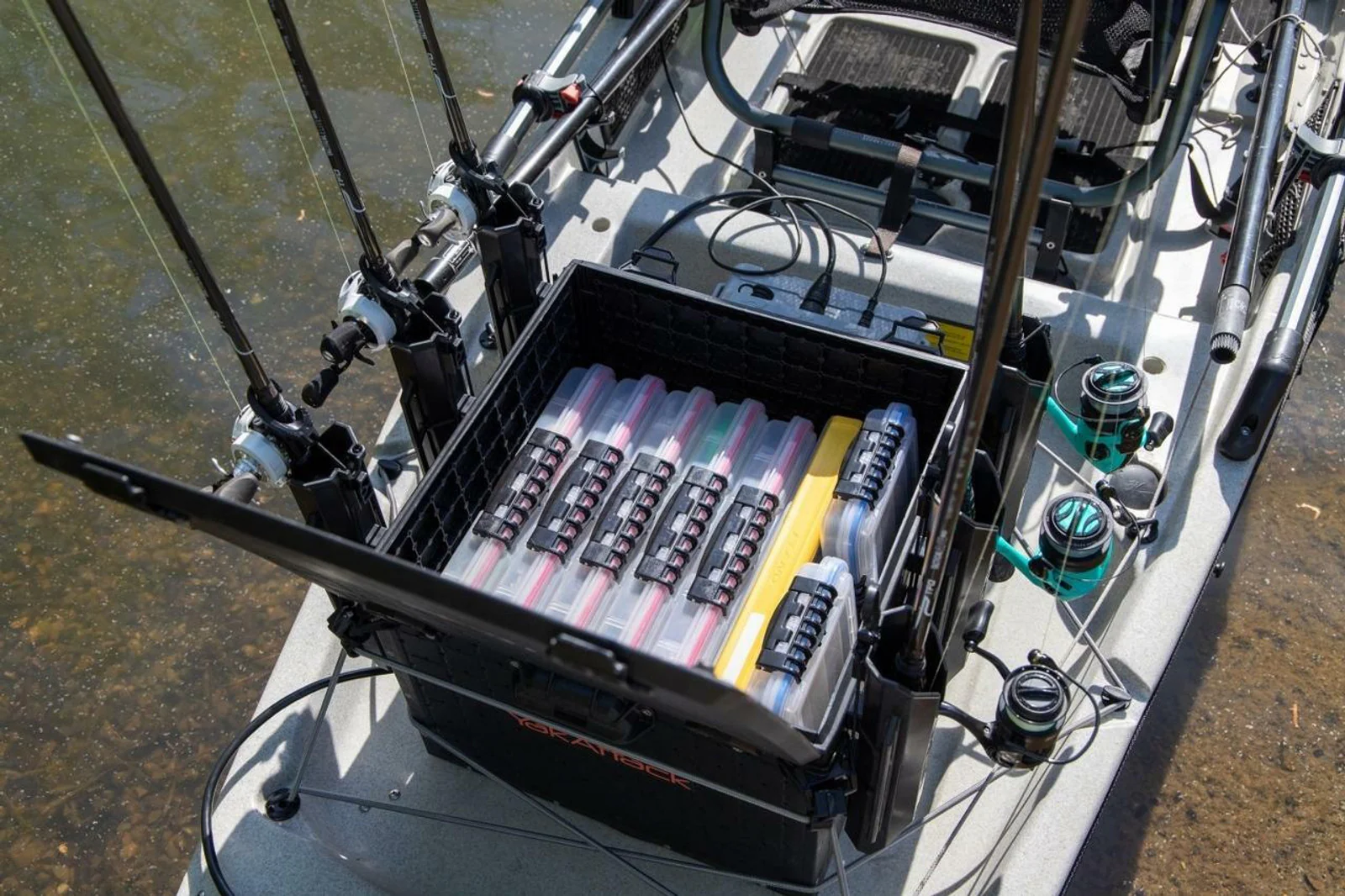 YakAttack BlackPak Pro Kayak Fishing Crate - Image 16