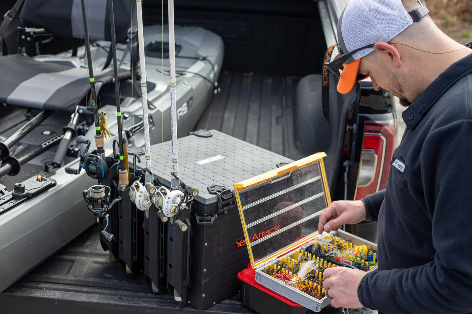 YakAttack BlackPak Pro Kayak Fishing Crate - Image 17