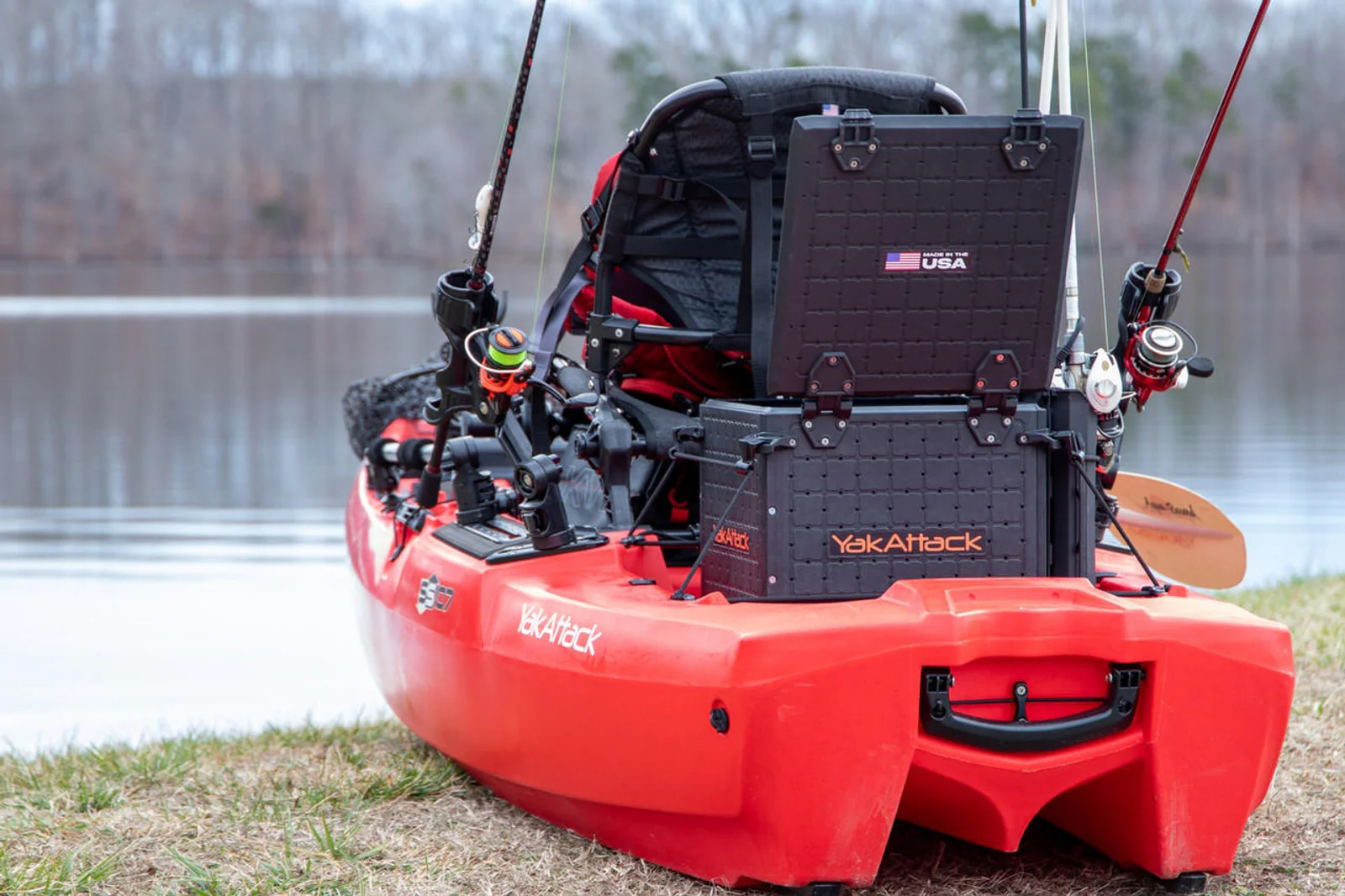YakAttack BlackPak Pro Kayak Fishing Crate - Image 6