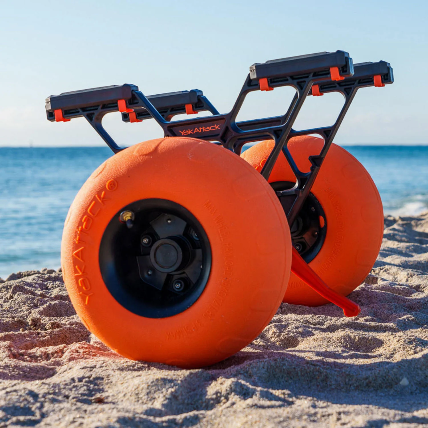 YakAttack TowNStow Bunkster Kayak Cart with Sand Tires - Image 11