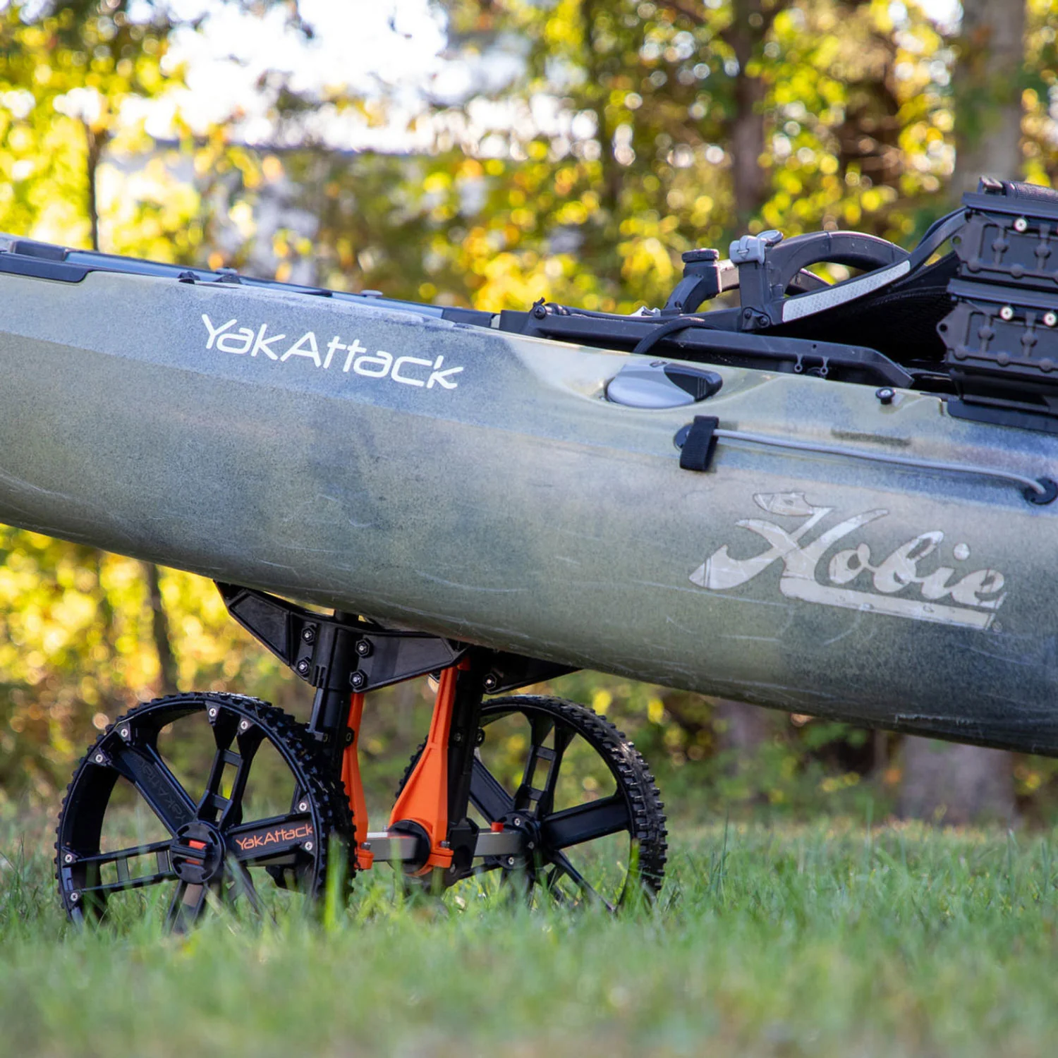 YakAttack TowNStow Scupper Kayak Cart - Image 10
