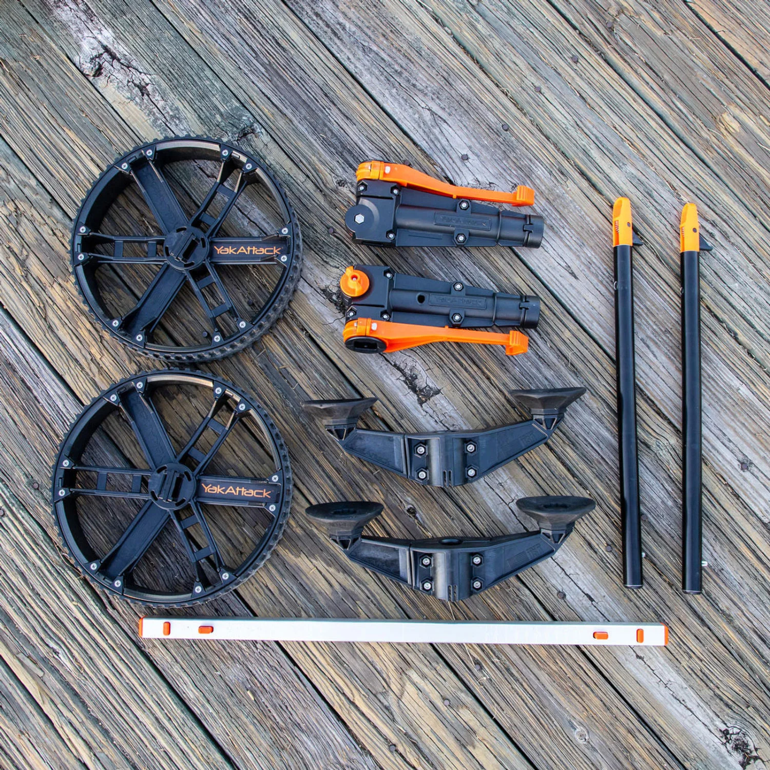 YakAttack TowNStow Scupper Kayak Cart - Image 8