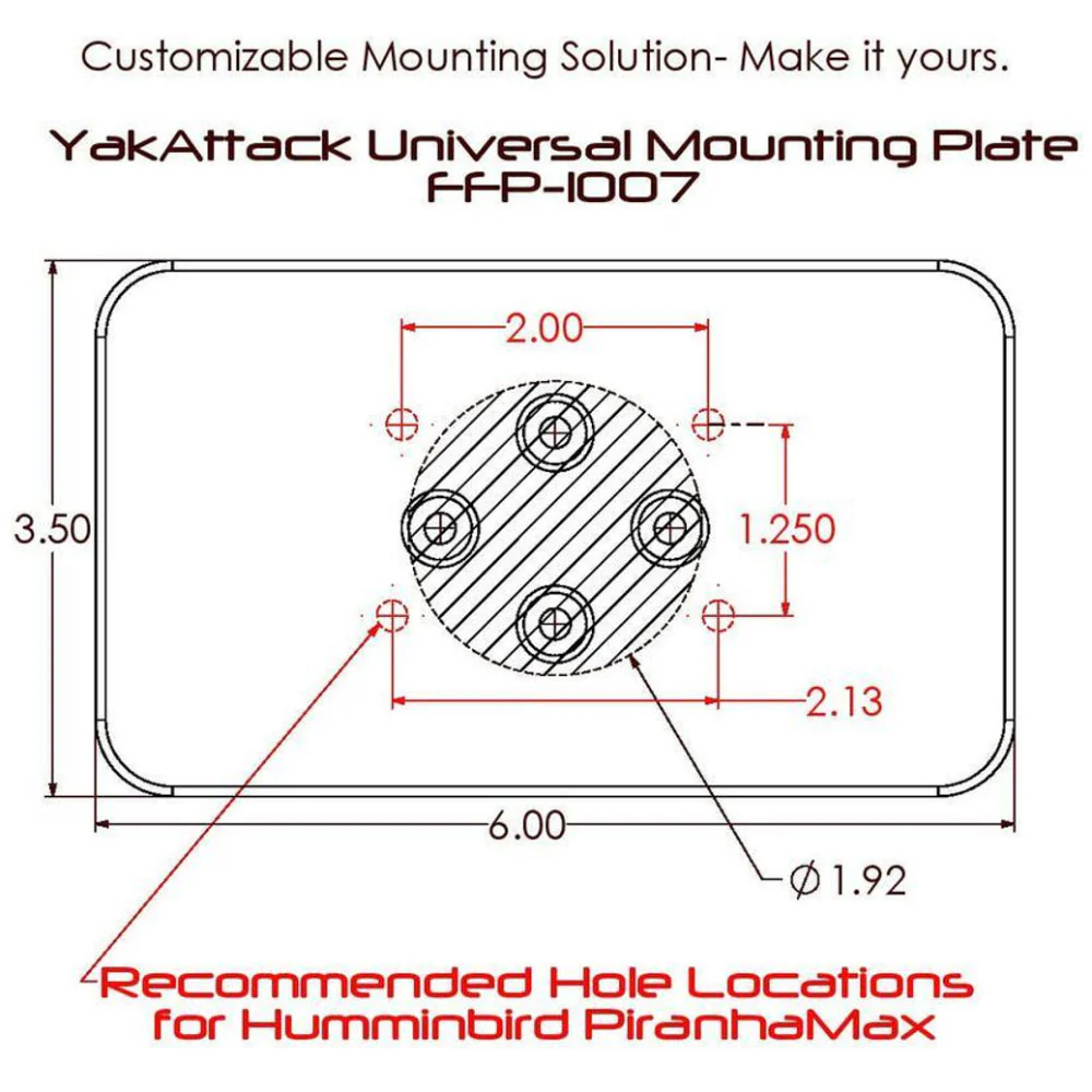 YakAttack Universal Mounting Plate - Image 3